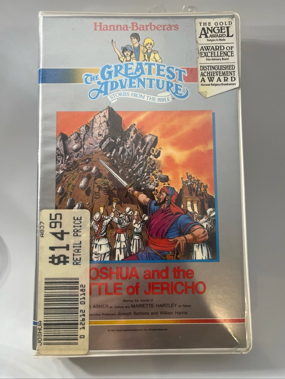 Greatest Adventure Stories From the Bible - Joshua and the Battle of Jericho VHS